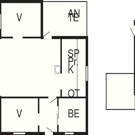 4 Person Holiday Home In Frederiksv Rk Frederiksværk Exteriör bild
